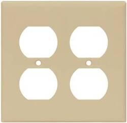 TAPA PLASTICA 2 GANGA IVORY