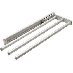 TOWEL RACK SIL 3 BAR AL/SAF