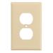 TAPA RECEPTACULO DOBLE IVORY