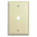 TAPA CABLE COAXIAL IVORY