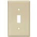 TAPA SWITCH SENCILLA PLAST IVORY