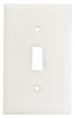 TAPA SWITCH SENCILLA PLAST BLANC