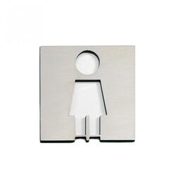 RESTROOM SIGN PLAT WOMEN SS4 SSF