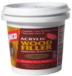 L ACRYLIC FILLER WALNUT 8 OZ