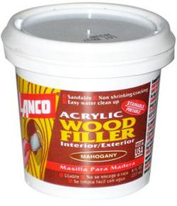 L ACRYLIC FILLER MAHOGANY 8 OZ