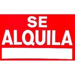 LETRERO SE ALQUILA