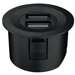 LOOX 12V USB PORT ROUND NEG