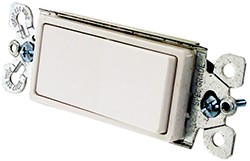 SWITCH SENCILLO BLANCO DECORA