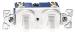 SWITCH DOBLE 15A BLANCO