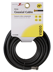 CABLE AN COAXIAL DIGITAL RG6 25