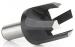 T TAPERED WOOD PLUG 3/8S 5/8D