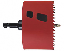 BI METAL HOLE SAW 4 C/MAN