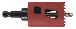 BI METAL HOLE SAW (10) 1 1/8 C/M