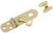 HASP WHIT HOOK SOLID BRASS