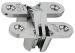 SOSS HINGE 13 X 44.5 ZI/SCF