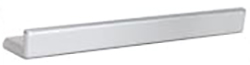 SUGO HANDLE MATT SILVER 96MM