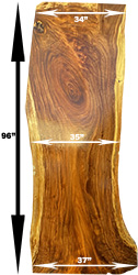 SLAB SAMAN 2 3/4"X36''X96"