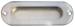 FINGER PULL OVAL 1 5/8X4 5/8 SS