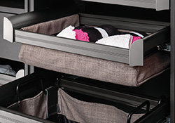 DIVIDED LINGERIE DRAWER NMF 18"