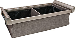 DIVIDED DEEP DRAWER AL NMF 18''