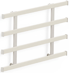 KIT FRAME WALL MOUNT 19 MATT ALU