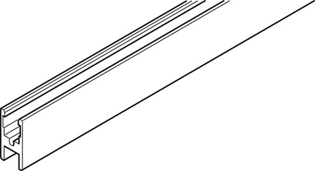 INSLIDE GLASS FIXING PROFILE 3.5
