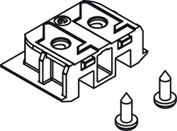 UPPER DOUBLE TRACK SERVICE PORT