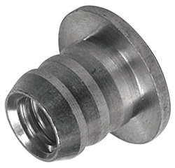 SLEEVE NUT BRASS 1/4-20