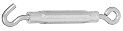 HOOK TURNBUCKLE 1/4 X 7 1/2 EA