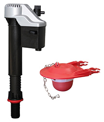 FILL VALVE FLAPPER LARGE 3" KIT