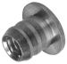 SLEEVE NUT BRASS 1/4-20
