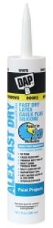 DAP WHITE ACRYLIC CAULK 30 MINUT