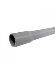 TUBO PVC 1 1/2 SCH40 GRIS