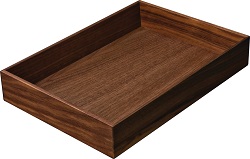 CUTLERY BOX 2 FINELINE WALNUT
