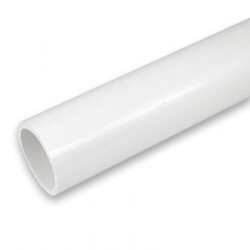 TUBO PVC 1/2 SCH40 BLANCO