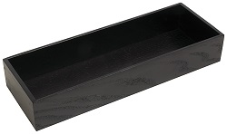 KITCHEN CUTLERY BOX 1 BLACK ASH