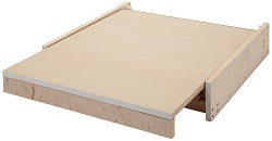 RAPID PULL-OUT TABLE MAPLE 600MM