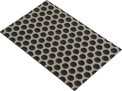 CABINET PROTECTOR MATS BL/STAINL