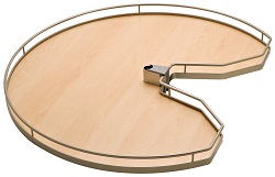 THREE QUARTER ROUND SHELF REVO