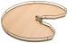 THREE QUARTER ROUND SHELF REVO
