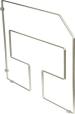 TRAY DIVIDER 18" FROSTED NICKEL