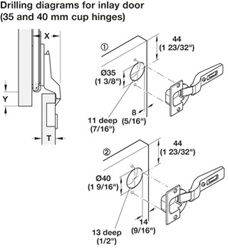 INLAY FREE SWIN 2 HINGE KIT SOFT