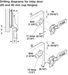 INLAY FREE SWIN 3 HINGE KIT SOFT