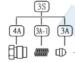 SUMAKE NEEDLE PACKING SET>SS1208